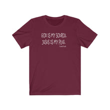 Load image into Gallery viewer, God Is My Source Unisex T-Shirt
