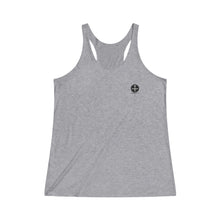 Load image into Gallery viewer, Turner Touch logo Women&#39;s Tri-Blend Racerback Tank
