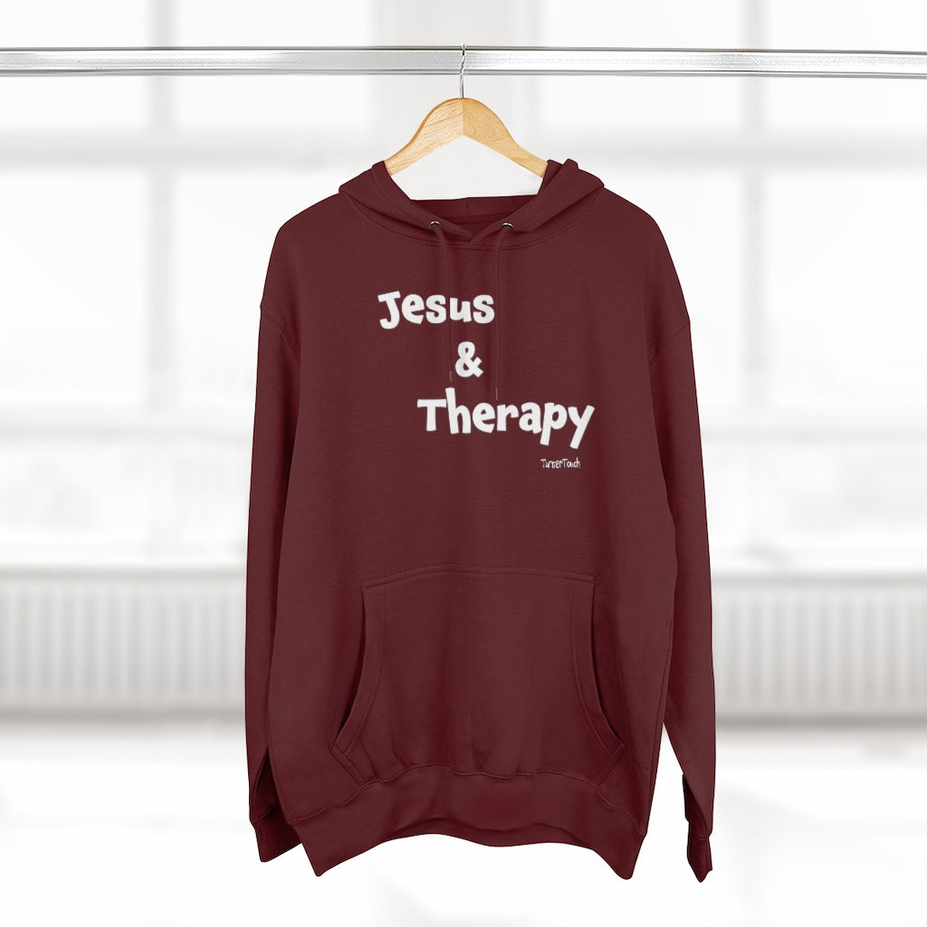 Jesus & Therapy Unisex Premium Hoodie
